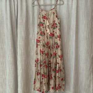 CHRISTY DAWN Pink Floral Maxi Dress 🌸